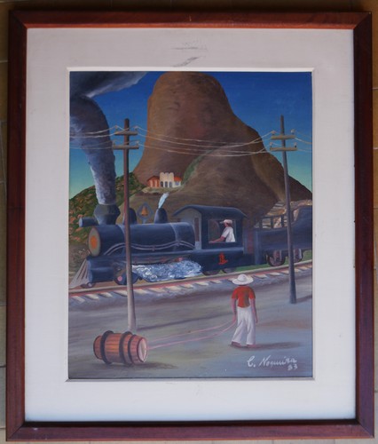 Tableau naïf brésilien - naïf,