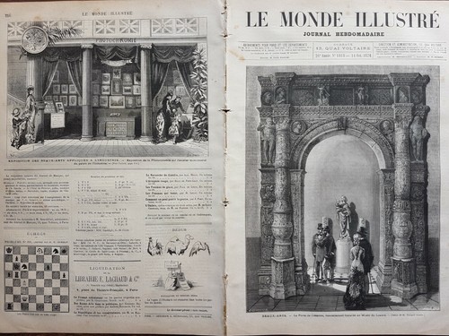 Monde illustre 1876 n1018 - monde,