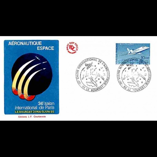 Fdc avion mystère falcon - jf,