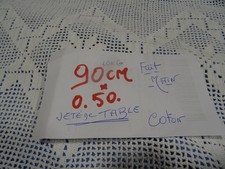 fait main ,vintage  jeté de table blanc coton +les plantes de mon jardin