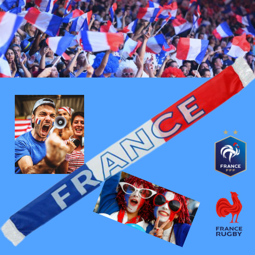 Echarpe supporter france foot - supporter,