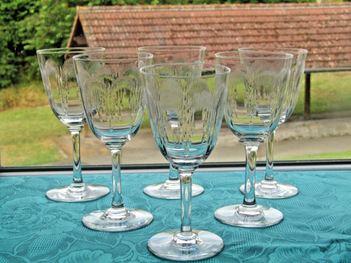 Verres eau cristal - a, de