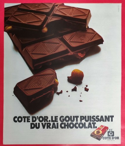 Publicité presse chocolat - publicité, presse: