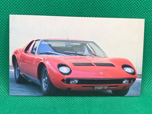 Lamborghini miura red part 2 - miura,