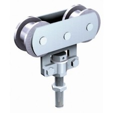 Montures à galets acier -