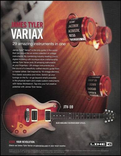 Line james tyler variax - line,