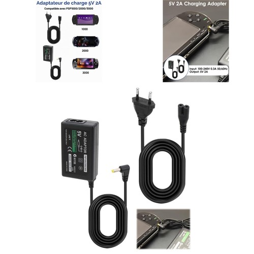 Chargeur adaptateur sony psp - chargeur,