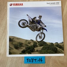 Yamaha moto 2012 YZf 250 450 YZ85 125 PW 50 80 TTR125 WRF250 etc catalogue