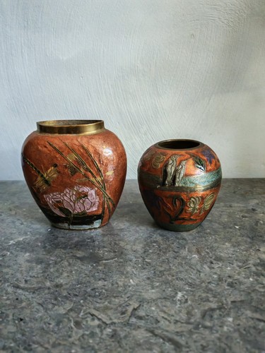 Paire vases indien anciens - de,