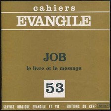 Cahiers Evangile n°53 - Job