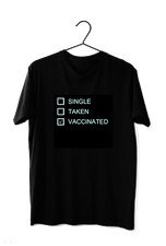 Tshirt simple, pris, vacciné