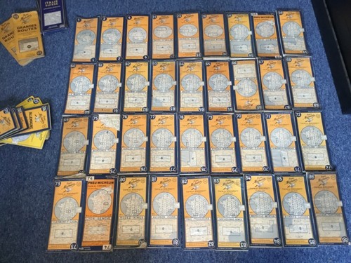 Lot cartes michelin - de, 48