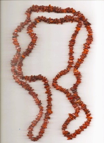 Ancien collier sautoir - collier, en