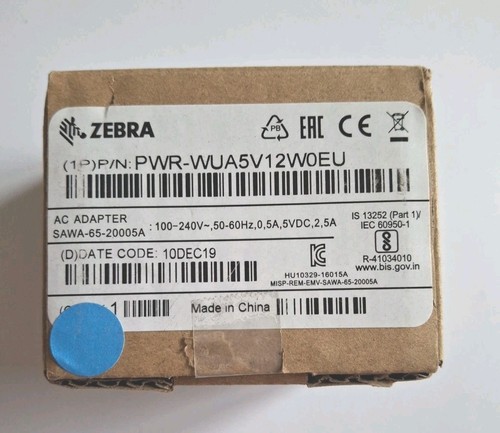 Zebra pwr wua5v12vv0eu bloc - zebra,