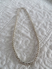 collier en argent massif