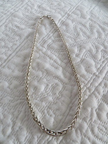 Collier argent massif - argent,