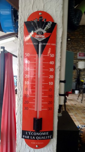 Thermomètre émaillé