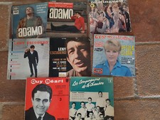 Lot de 8 disques vinyles 45T