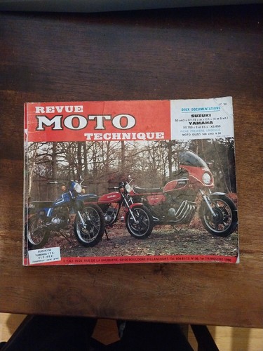 Revue technique yamaha 750 - revue, xs