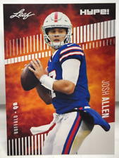 Josh Allen 2018 Feuille Hype 