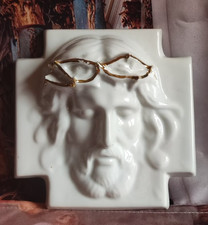 PLAQUE MURALE BAS RELIEF JESUS