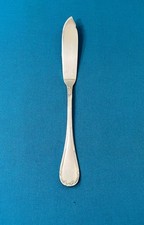 1 couteau a poisson CHRISTOFLE modèle RUBANS CROISÉS métal argenté 19,5 cm