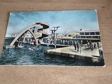 CPSM CASABLANCA LA PISCINE ET LE TOBOGGAN