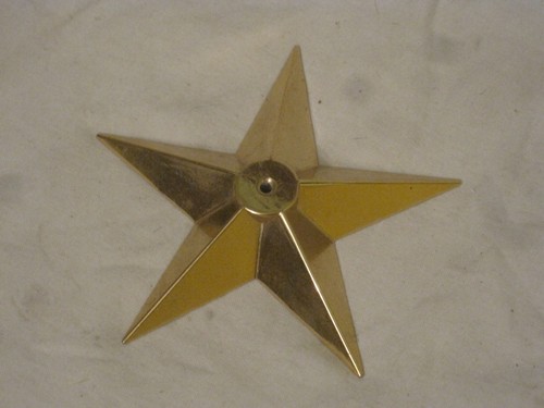 Metal pointed star - 5, part