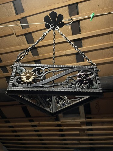 Suspension fer forgé art - fer,