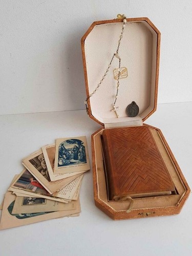 Lot objets religieux anciens - religieux,