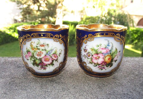 Anciennes tasses en - anciennes,