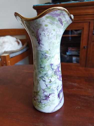 Vase décoratif signé - décoratif,