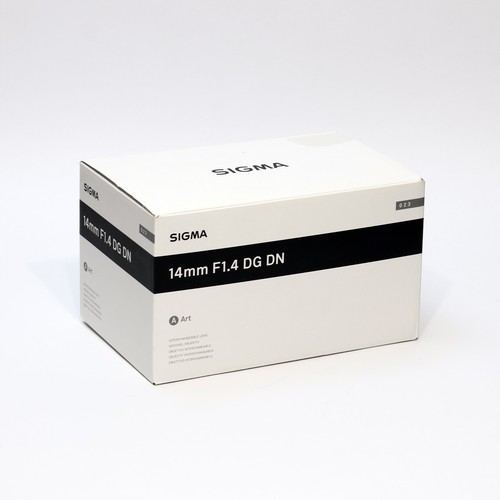 Sigma 14mm 4 - 14mm, f1.4