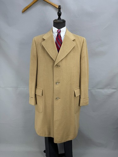 Vintage mens crombie camel - vintage,