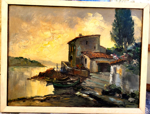 Tableau signé potronat - l,