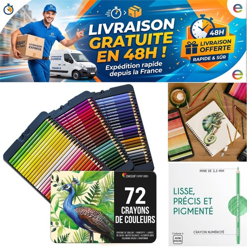 Crayons couleur zenacolor - crayons,