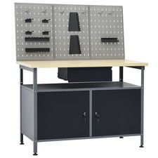 Établi avec 3 Panneaux Muraux