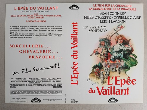 Jaquette vhs epee - -, du