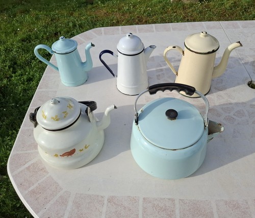 Lot cafetières bouilloire - cafetières, en