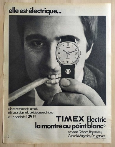 Publicité papier montre - publicité,