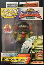 TRANSFORMERS TAKARA MEGASCF 10 IRONHIDE DESTRON NEW SEALED USA FREE SHIPPING