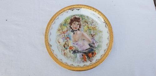 Assiette décorative - , en