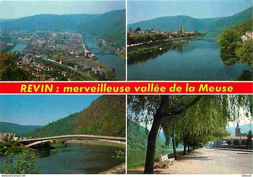 Carte postale revin - -,
