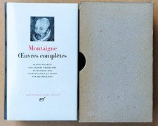 (LA PLÉIADE)  --  MONTAIGNE