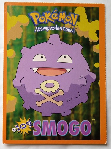Carte postale pokemon 109 - cp,
