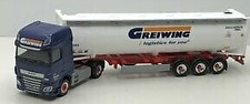 HERPA - Camion porte container et container citerne GREIWING - DAF XF SSC 4x2...