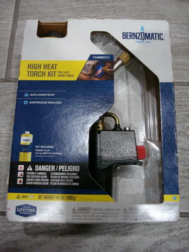 Bernzomatic ts4000zkc advanced - ts4000zkc,