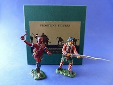 Frontline Figures The indians wars  IWH2 - Soldat Indien vs Black Watch set 2