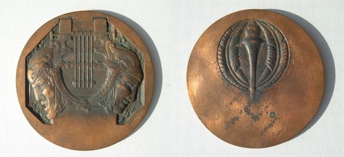 Medaille art deco par - par, blin