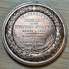 MÉDAILLE PRÉSIDENT AMÉRICAIN ABRAHAM LINCOLN (1283)